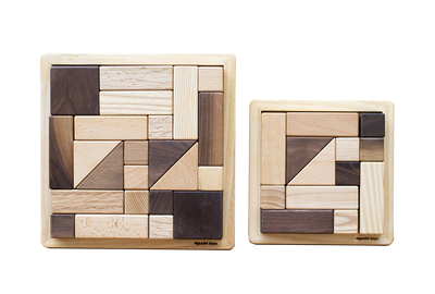Eguchi Toys Tangram Puzzle Blocks