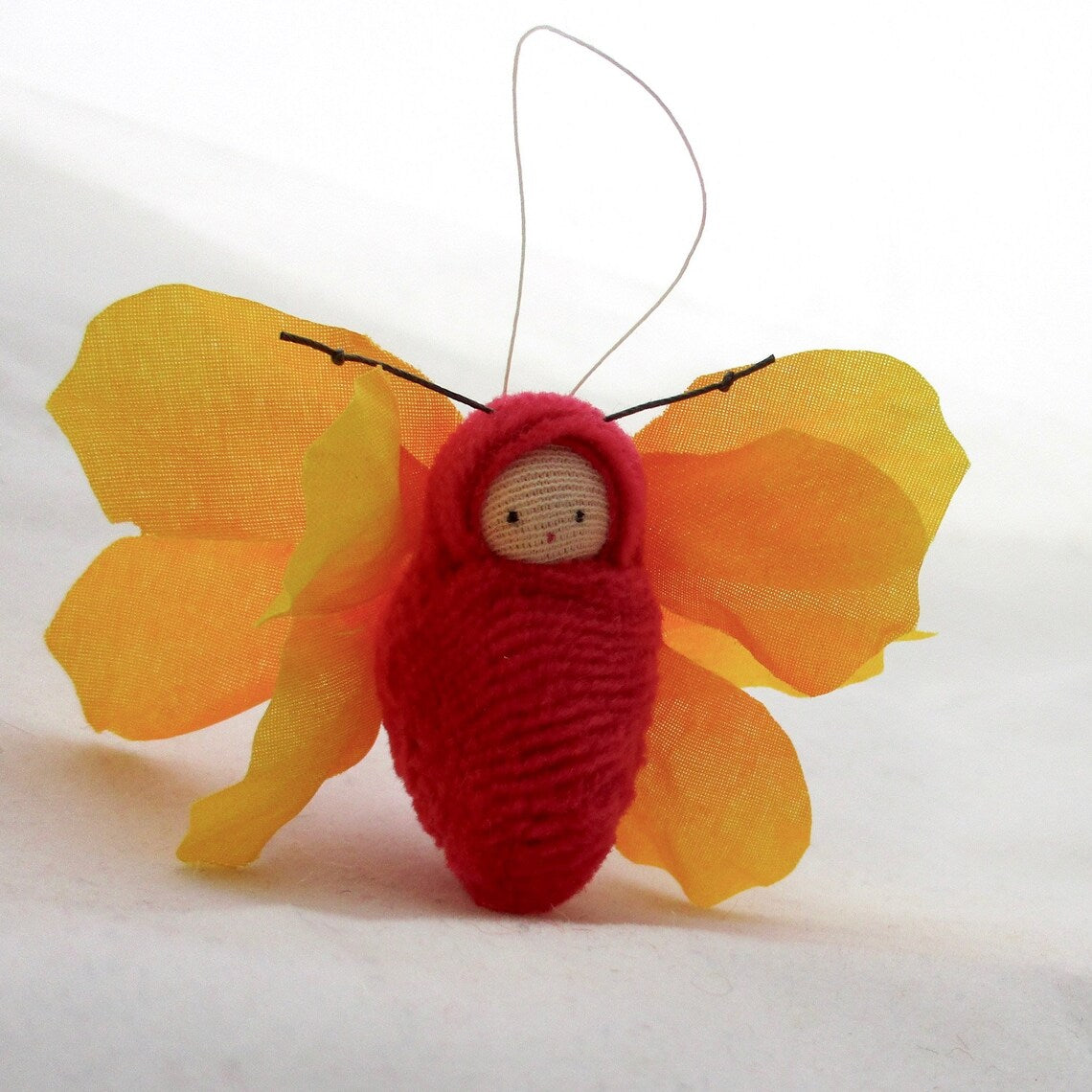 Fairyshadow Fairy Baby Butterfly Ornament