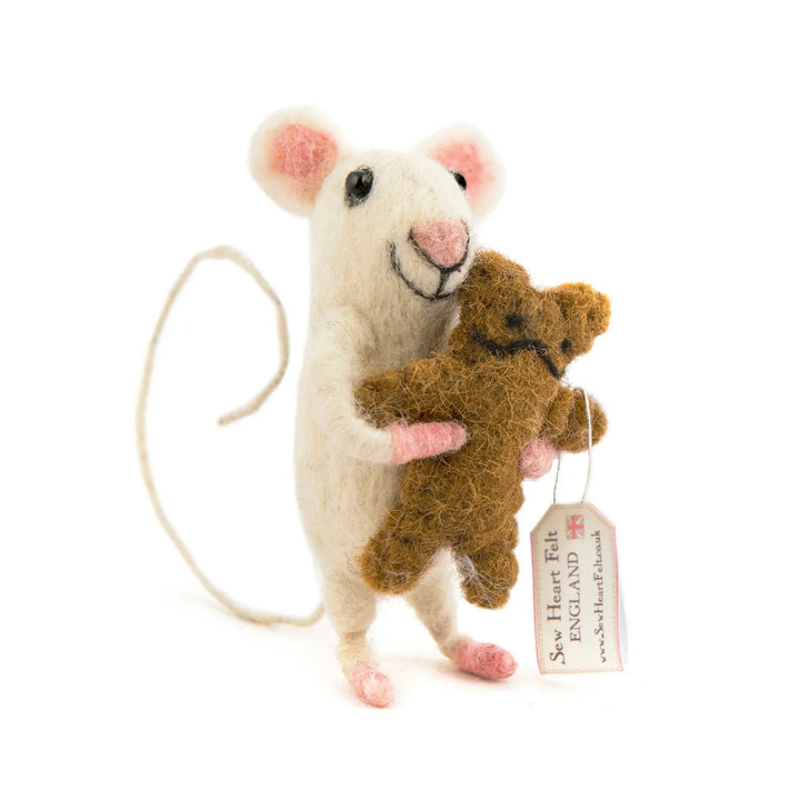 Baby Rabbit with Bear Mouse
