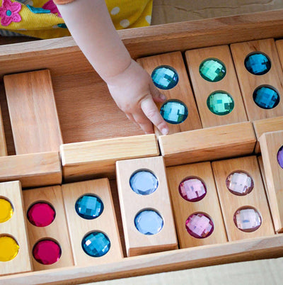 Pre-Order Bauspiel Color Track, 45-Piece Set