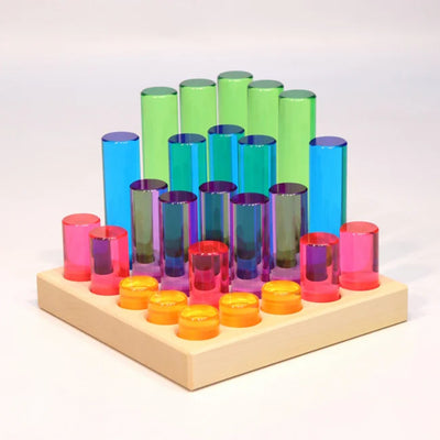 Pre-Order Bauspiel Lucent Pillars, 25-Piece Set