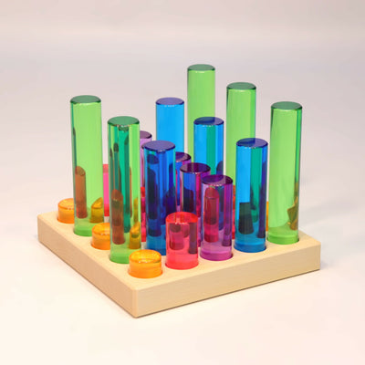 Pre-Order Bauspiel Lucent Pillars, 25-Piece Set