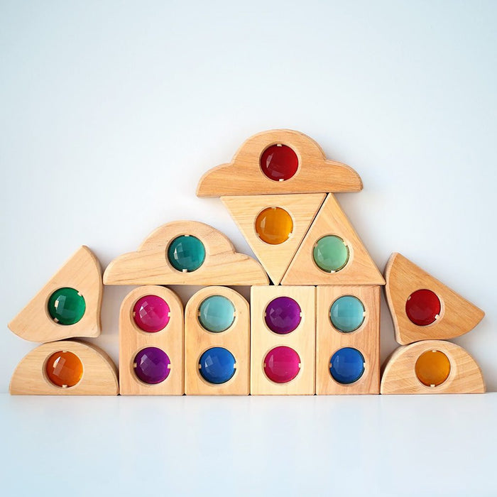 Bauspiel Fairytale Windows, 12-Piece Set
