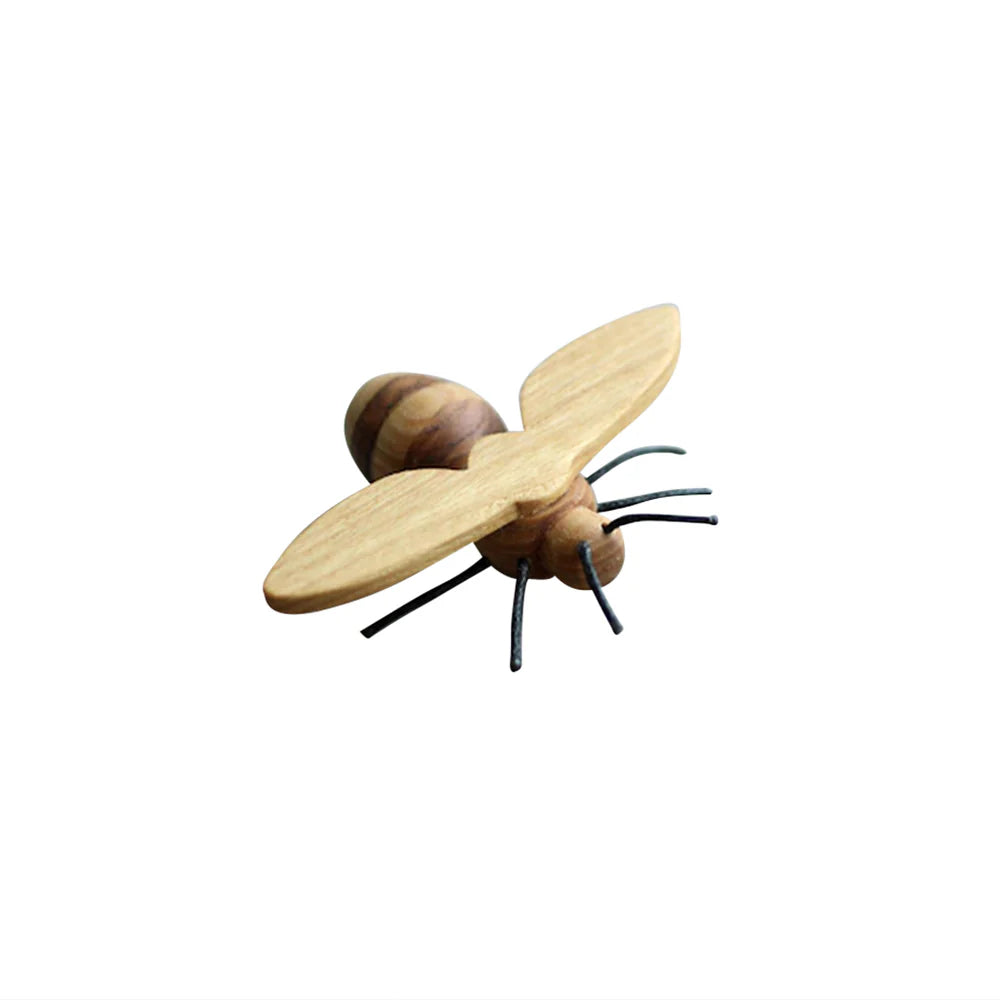 Wooden Bee, Natural