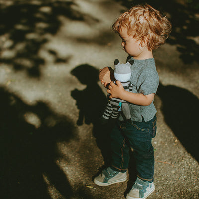 Plush Raccoon Baby Toy