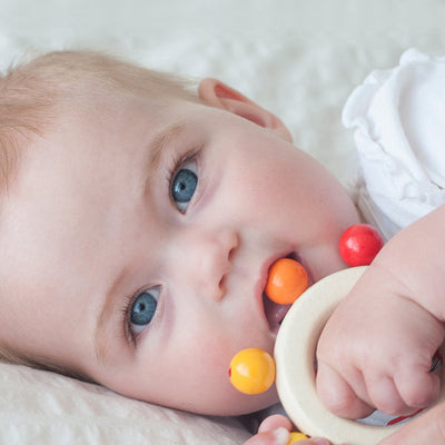 Sale Goki Rainbow Teething Ring