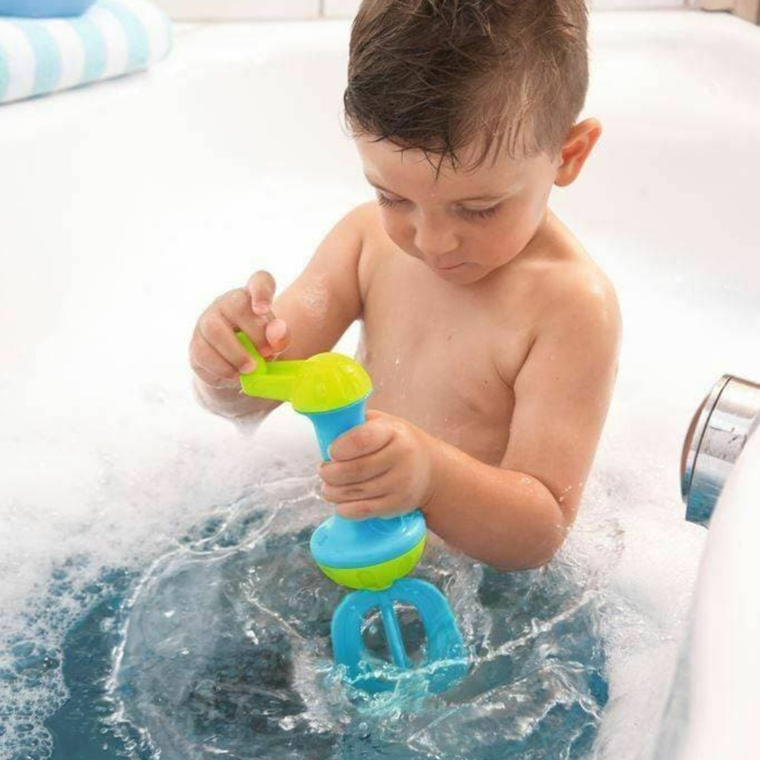 Bubble Bath Whisk in Blue
