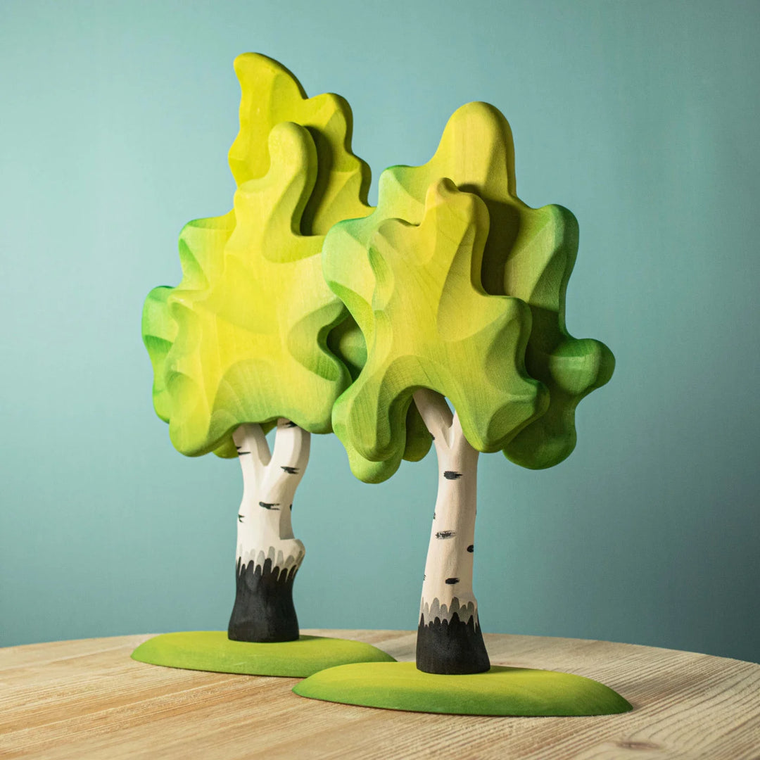 Bumbu Green Birch Tree Set