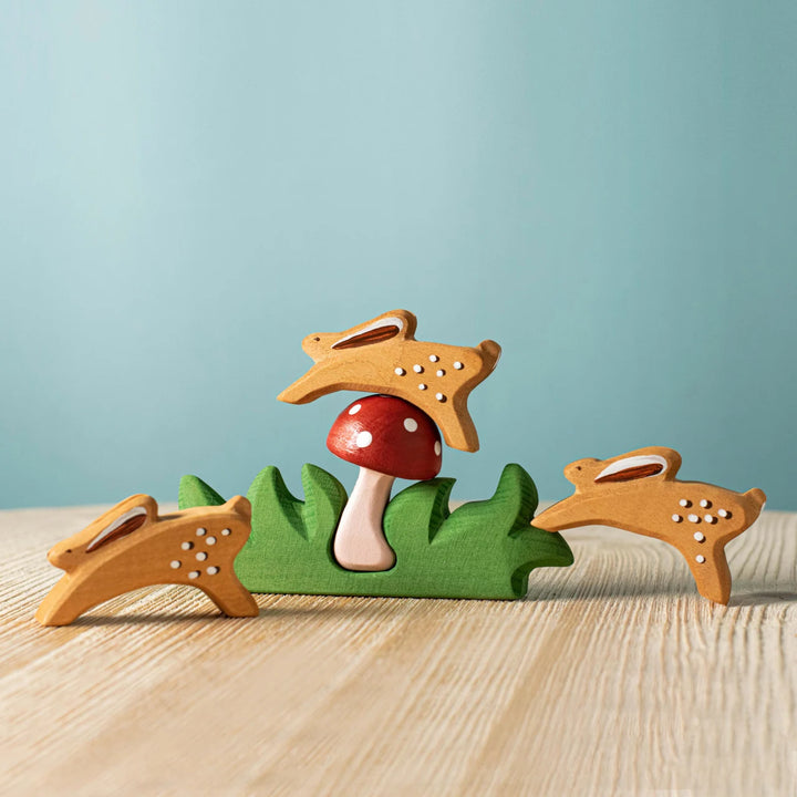 Bumbu Rabbits and Mushroom Set