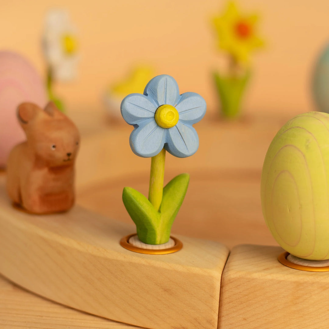 Bumbu Toys Wooden Easter Celebration Ring Set
