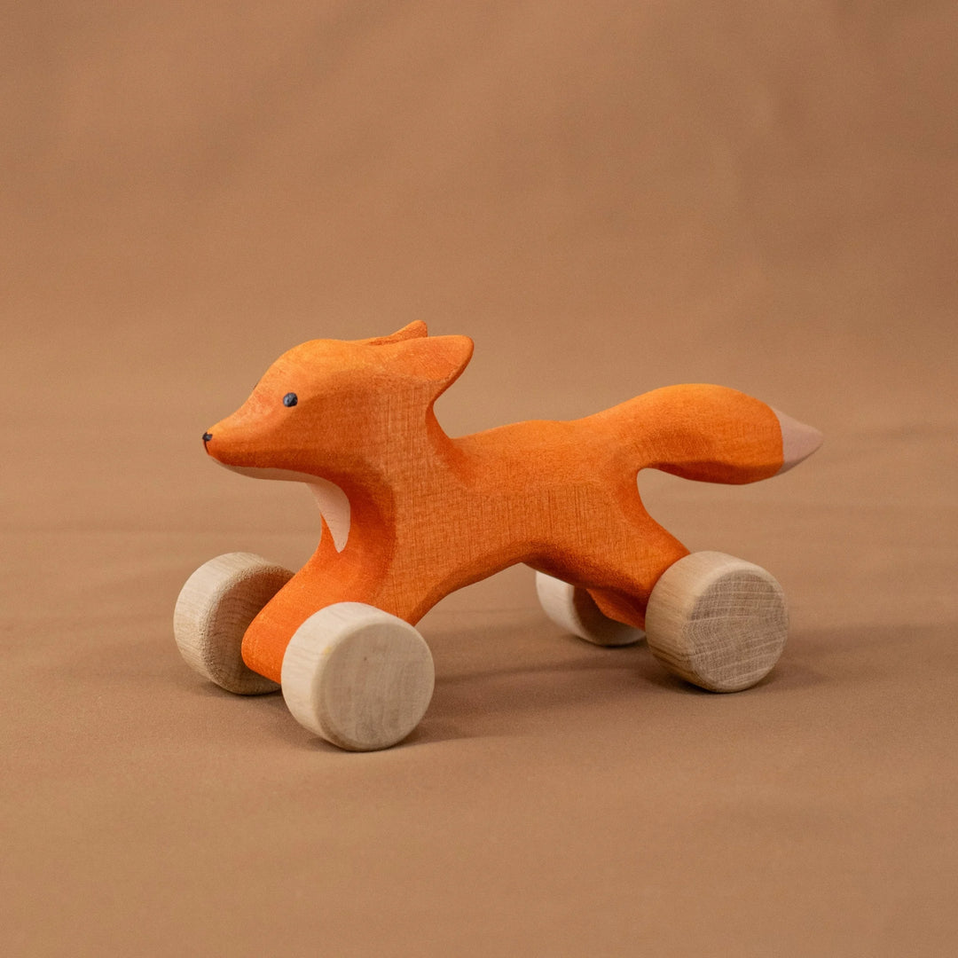 Bumbu Wooden Fox Push Toy