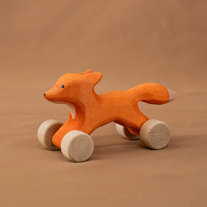Bumbu Wooden Fox Push Toy