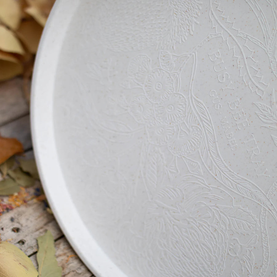 Busy Bee Tray, 4 Quarter Inserts, and Lid Set