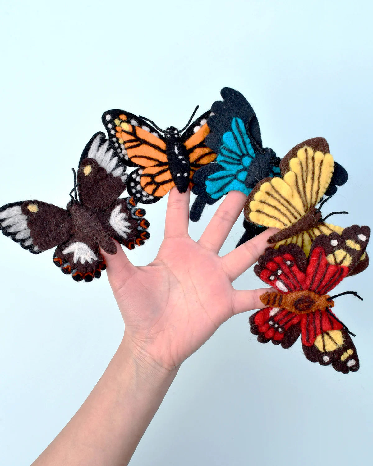 Butterflies Finger Puppet Set of 5