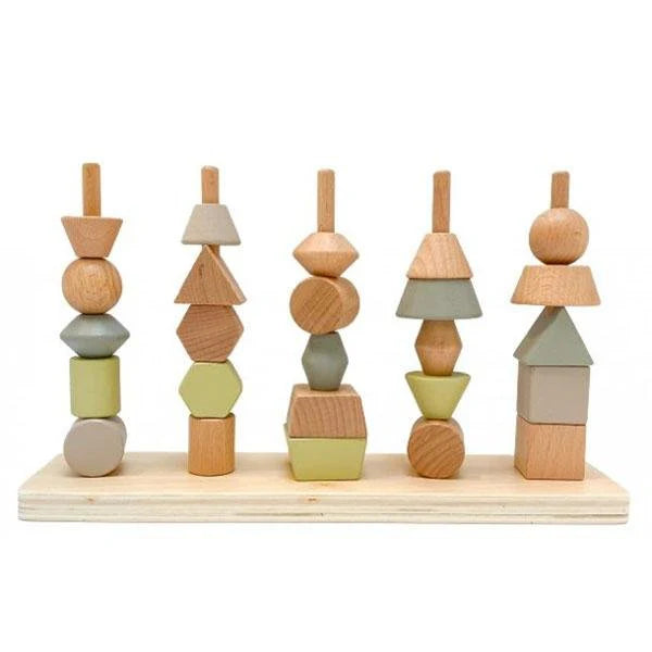 Sale By Astrup Wooden Stacking Shape Tower