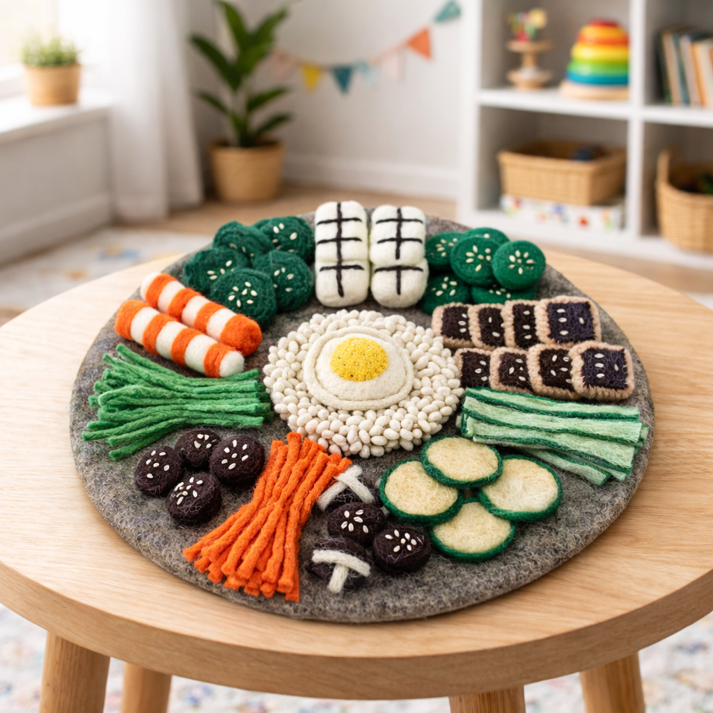 Korean Bibimbap, Set of 16 pieces