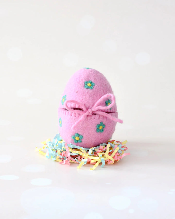 Sale Felt Surprise Egg with Yellow Duckling Inside
