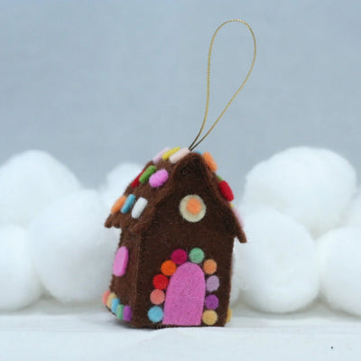 Pre-Order Christmas Gingerbread House, Dark Brown (Ships in November)