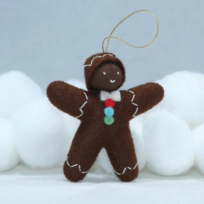 Pre-Order Christmas Gingerbread Man, Dark Brown (Ships in November)