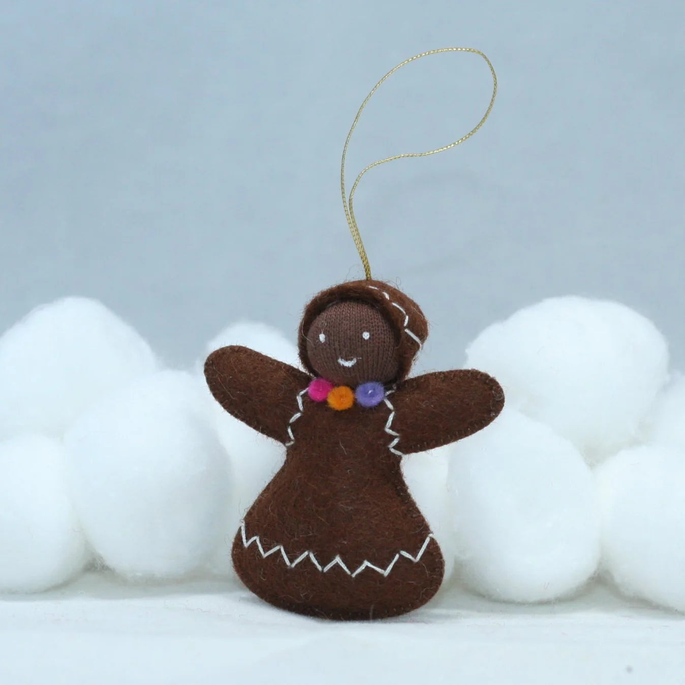 Pre-Order Christmas Gingerbread Woman, Dark Brown (Ships in November)