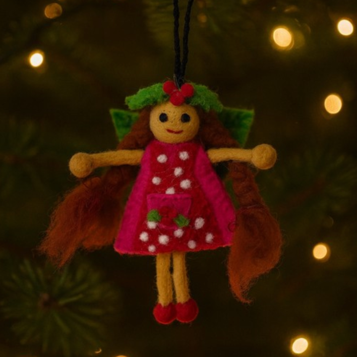 Felt Christmas Fairy
