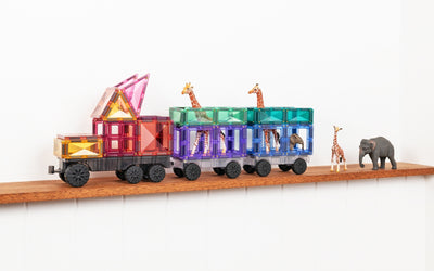 Connetix Tiles 50 Piece Pastel Transport Pack