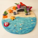 Coral Cave Felt Play Mat · view 1