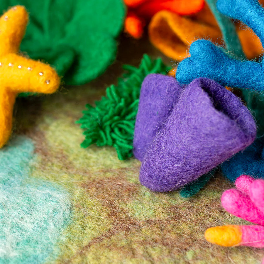 Coralwhim Cove Felt Playmat