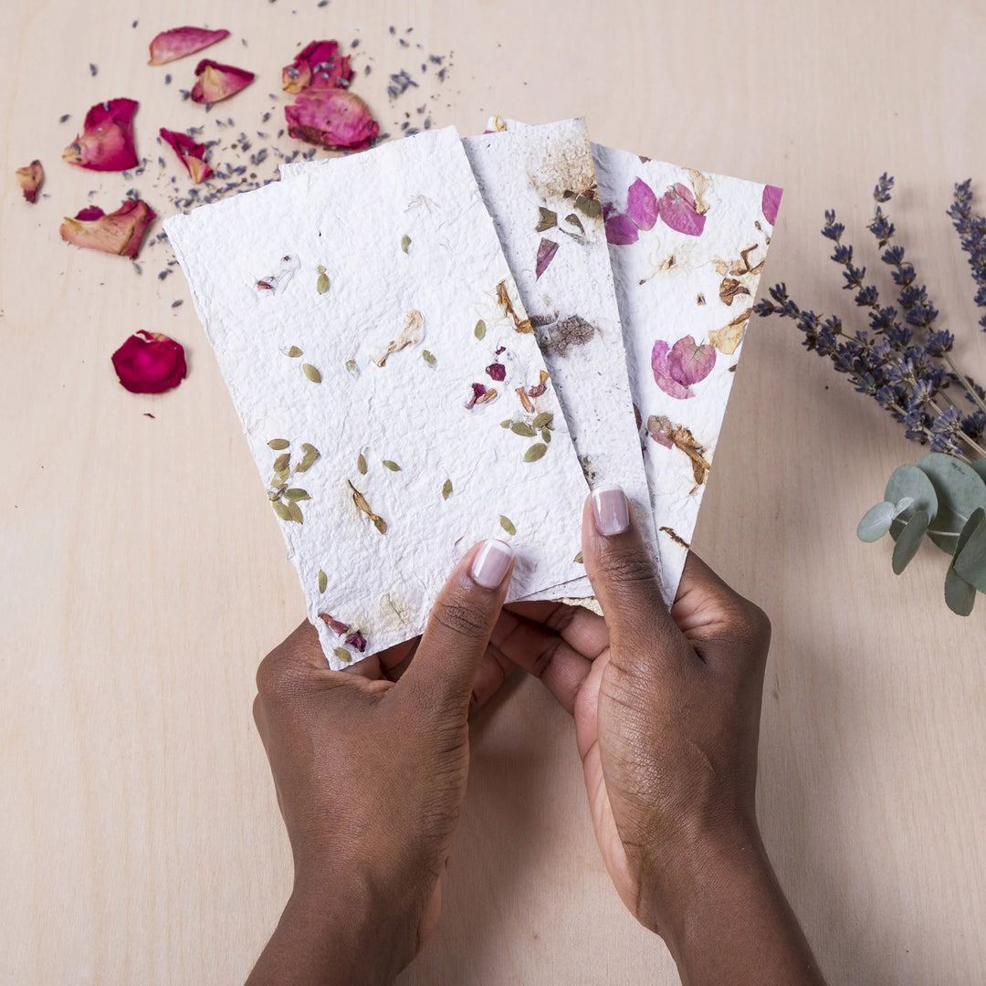 Huckleberry Crafters Flower Paper Kit