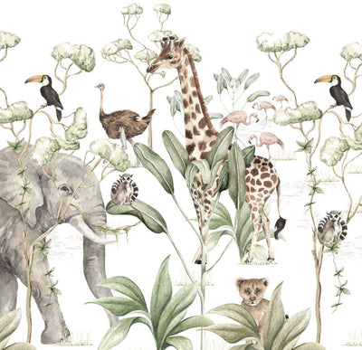 Savanna Animals Wallpaper