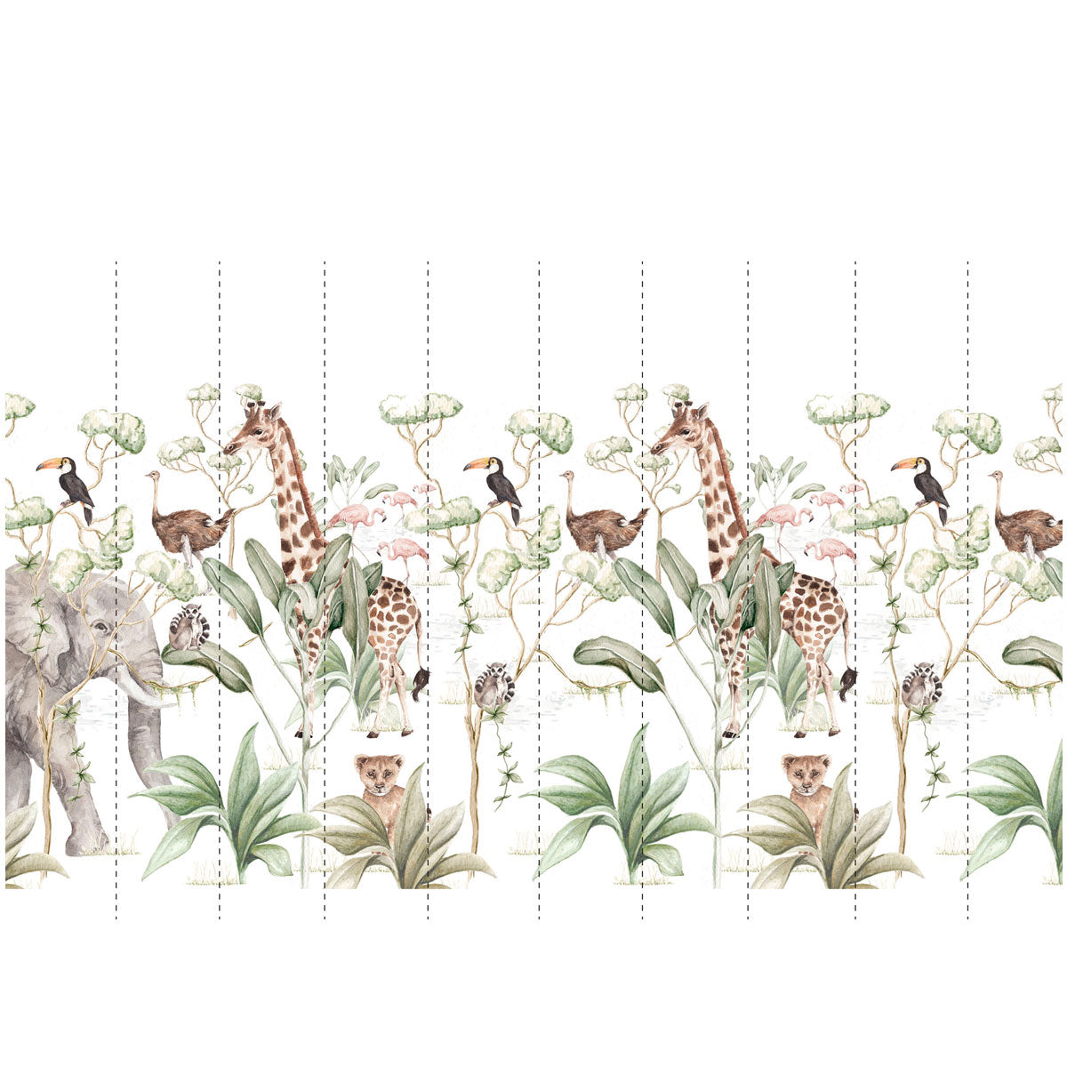 Savanna Animals Wallpaper