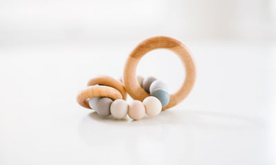 Bannor Saturn Ring Wooden Baby Teether