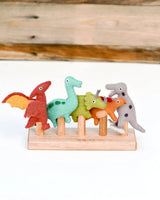 Dinosaur Finger Puppet Set of 5 · view 3