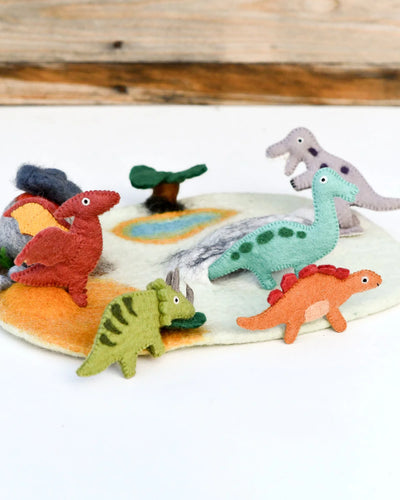 Dinosaur Finger Puppet Set of 5