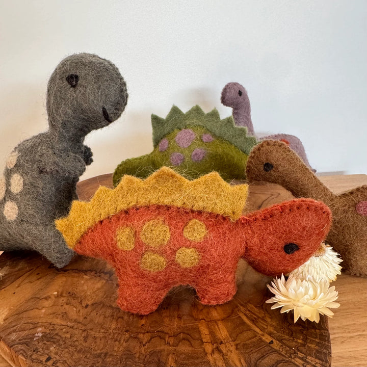 Papoose Natural Dinosaurs, Set of 5
