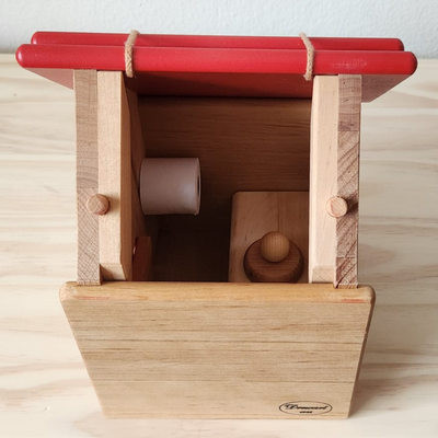 Pre-Order Drewart Toilet Gable Roof, Red Version (Ships in early April)