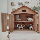Drewart Dollhouse, Natural Roof and Doors · view 5