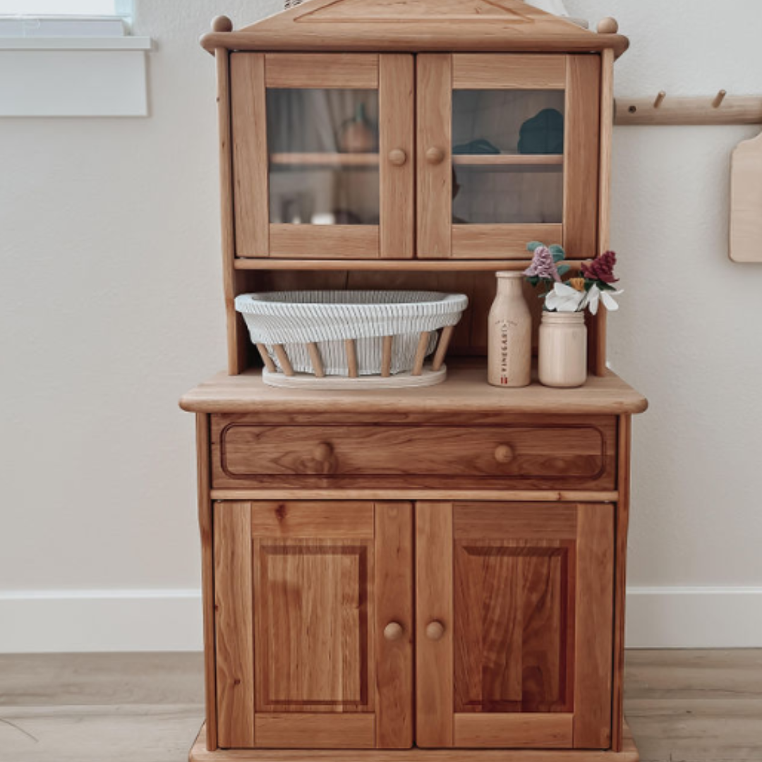 Pre-Order Drewart Kitchen Cupboard, Natural (Ships in late March/early April)