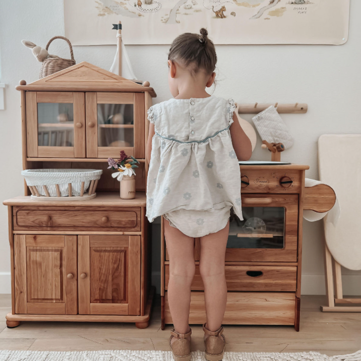 Drewart Kitchen Cupboard, Natural