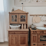 Drewart Kitchen Cupboard, Natural · view 3