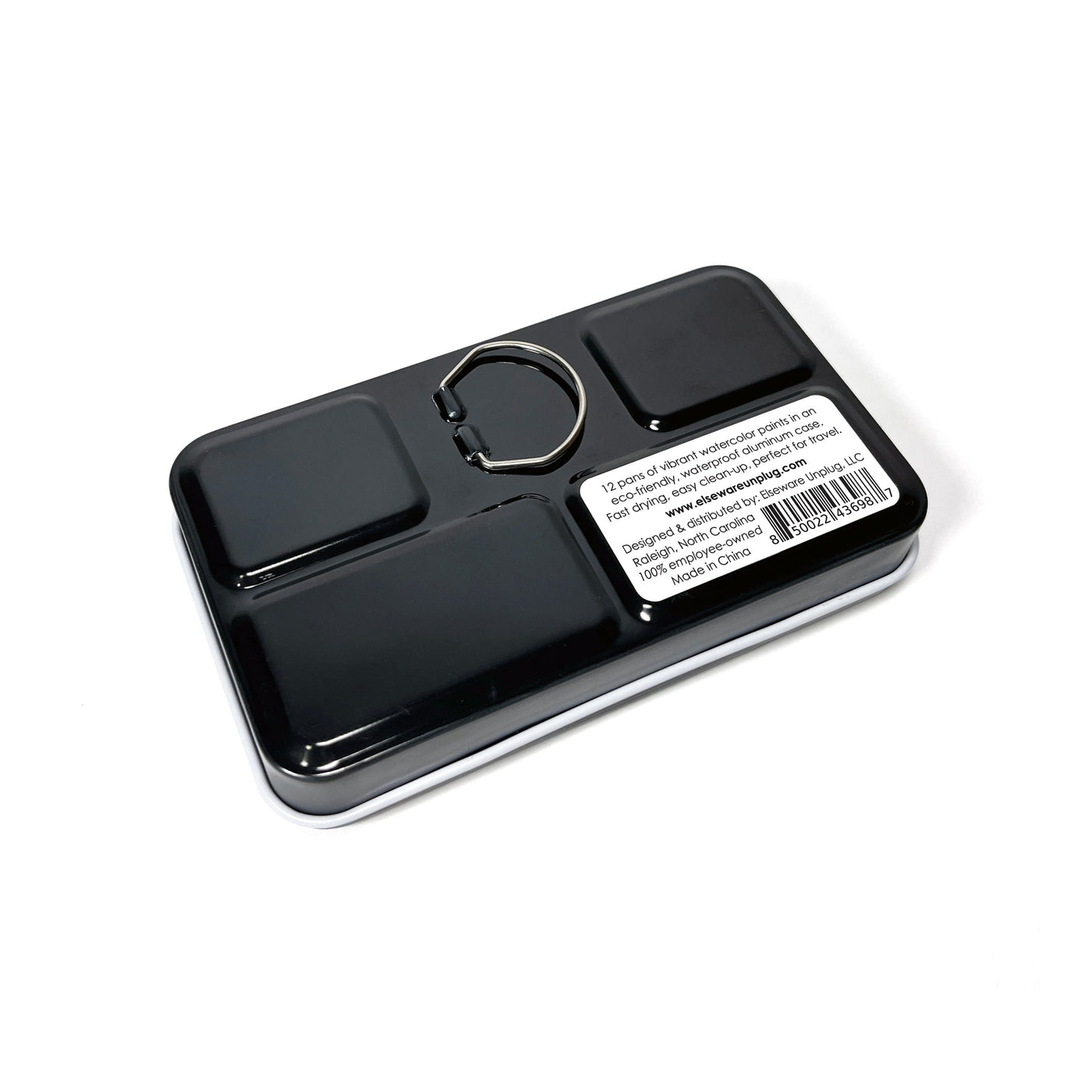 Watercolors – Metal Palette – 12 Colors – Travel Friendly