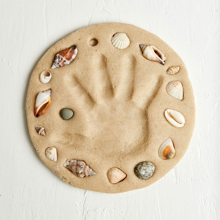 Day at the Beach – Kids Hand &amp; Footprint Keepsake