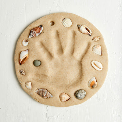 Day at the Beach – Kids Hand & Footprint Keepsake