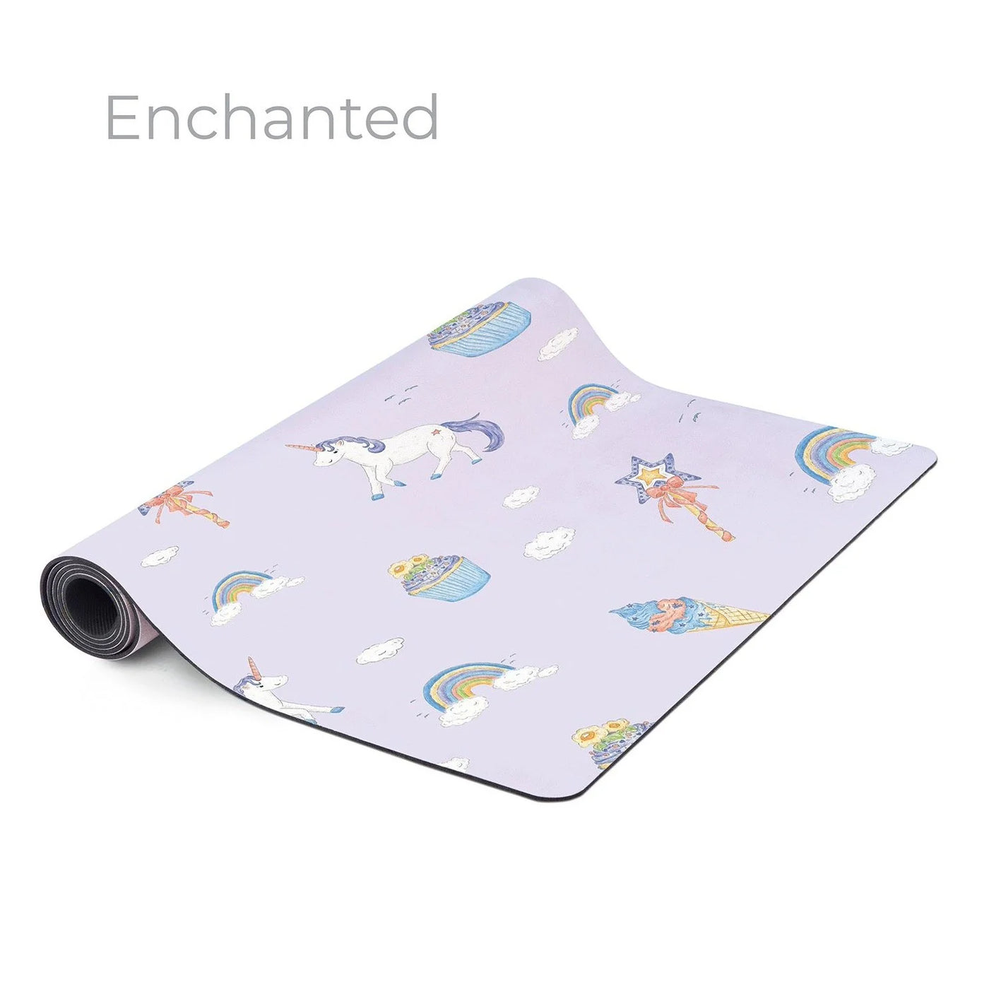 Mindful and Co Kids Yoga Mat, Enchanted