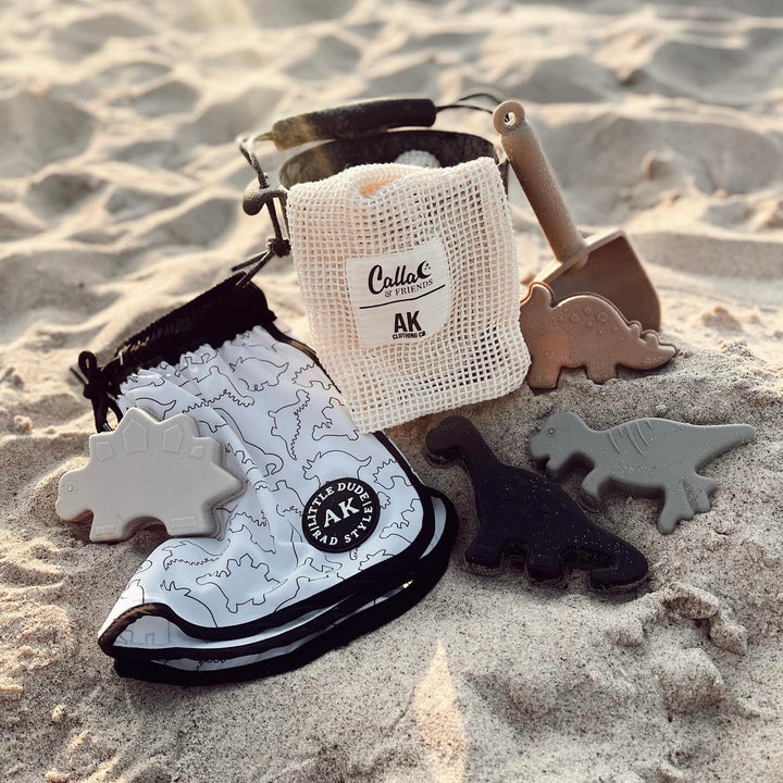 AK Clothing x C&amp;F Dino Silicone Beach Toy Set