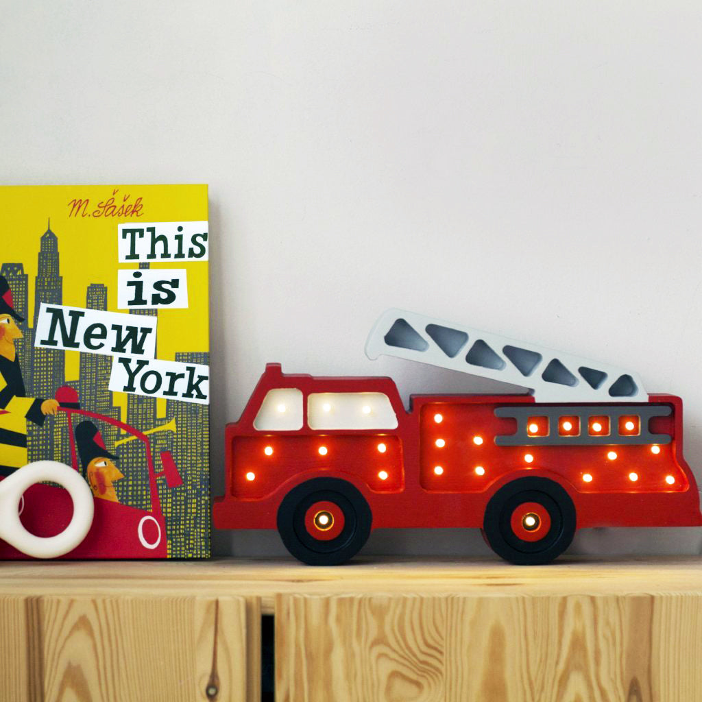 Little Lights Fire Truck Lamp