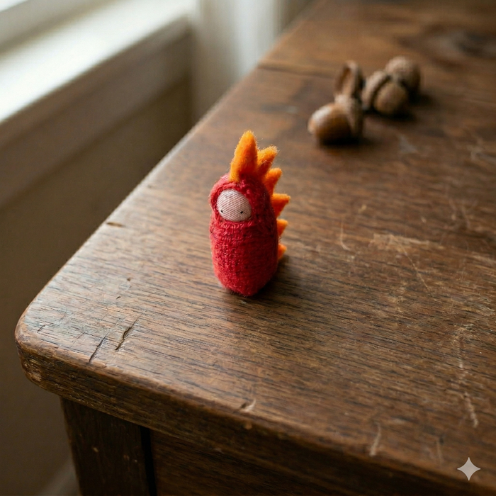 Fairyshadow Baby Dragon, Red