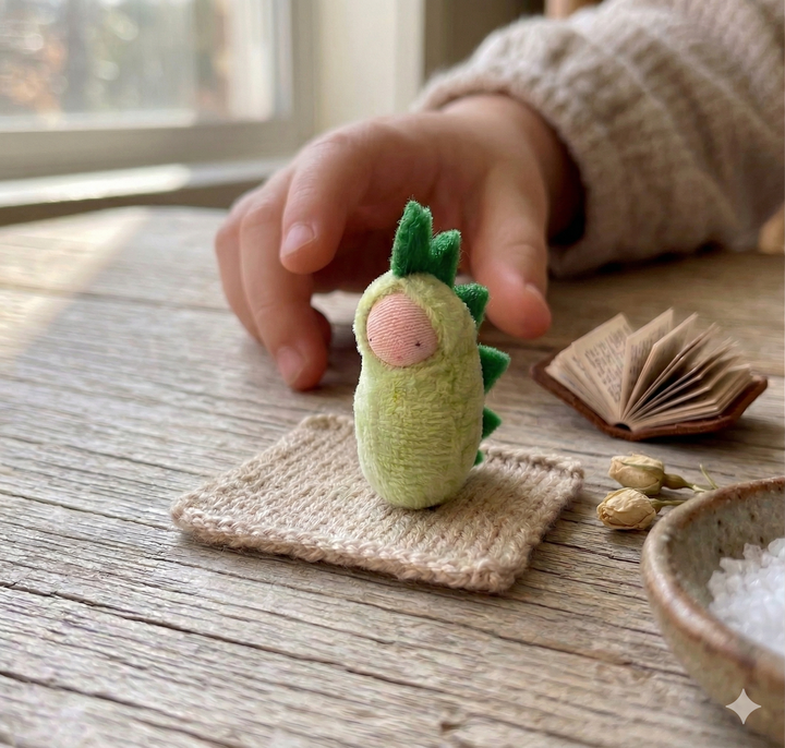 Fairyshadow Baby Dragon, Spring Green