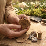 Fairyshadow Brown Leaf Ornament · view 1