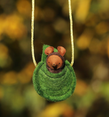 Fairyshadow Critter Necklace, Brown Mouse · view 1